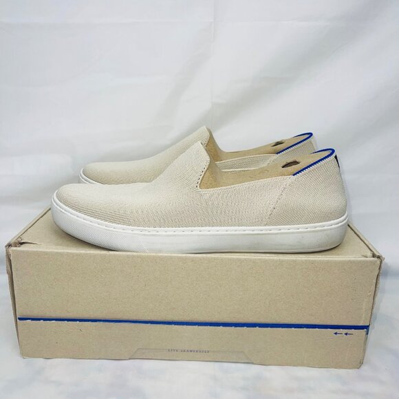 Rothy’s The Original Slip-On Canvas Shoe Size 11 in Sand - Picture 5 of 11